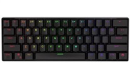 Obrázek ENDORFY Klávesnice Thock Compact Wireless Brown, Mechanická, Bezdrátová, ARGB, černá