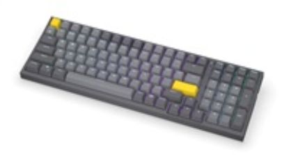 Obrázek Endorfy herní klávesnice Celeris 1800, bezdrátová, yellow switch, mechanická, US layout, RGB