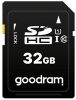 Obrázek GOODRAM SDHC karta 32 GB (R: 100/ W: 10 MB/ s) UHS- I Class 10