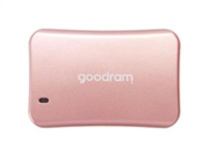Obrázek GOODRAM externí SSD HX200 1 TB, USB- C 3.2 Gen2 x 2, (R: 1500/ W: 1400MB/ s), růžová