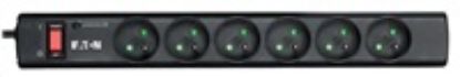 Obrázek Eaton Protection Strip 6 FR, přepěťová ochrana, 6 zásuvek, 1m
