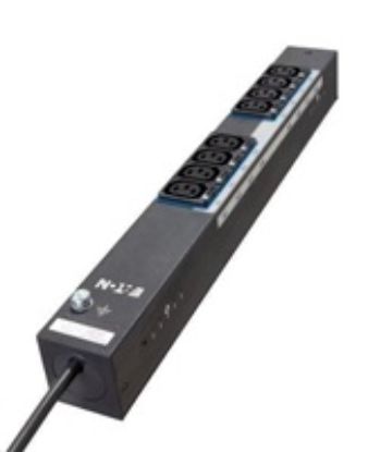 Obrázek Eaton G4 Základní Rack PDU, 0U, 22, 5U, vstup IEC- 60309, 3m kabel, 1ph, 7, 4kW, 32A, 200- 240V, 24 zásuvek (12)C…