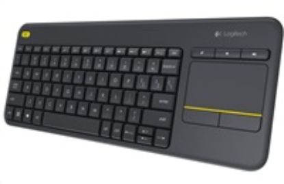 Obrázek Logitech Wireless Keyboard Touch Unifying K400 Plus, CZ