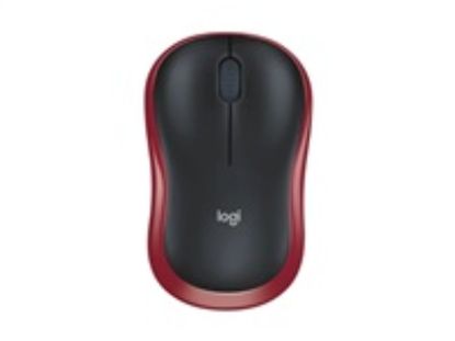Obrázek Logitech Wireless Mouse M185, red