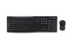 Obrázek Logitech sada Wireless Combo MK270, bezdrátová klávesnice + myš, 2.4GHz, EER, HU