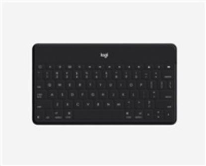Obrázek Logitech Bluetooth Keyboard Folio Keys- To- Go, UK - International, Black, Apple