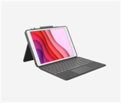 Obrázek Logitech Pouzdro s klávesnicí Combo Touch for iPad (7th generation), UK, Graphite