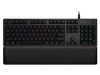 Obrázek Logitech Mechanical Gaming Keyboard G513 LIGHTSYNC RGB - CARBON - GX Brown - TACTILE - US INT'L - USB
