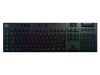 Obrázek Logitech Mechanical Gaming Keyboard G915 LIGHTSPEED Wireless RGB - GL Tactile - CARBON - US INT'L - 2.4GHZ/ BT