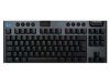 Obrázek Logitech Mechanical Gaming Keyboard G915 TKL Tenkeyless LIGHTSPEED Wireless RGB - Linear - CARBON - US INT'L