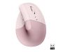 Obrázek Logitech Lift Vertical Ergonomic Mouse for Business, Pink