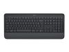 Obrázek Logitech Klávesnice Signature K650, CZ- SK, černá/ šedá