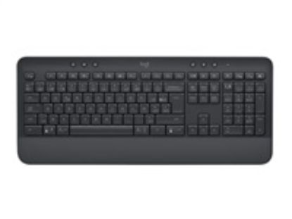 Obrázek Logitech Klávesnice Signature K650, CZ- SK, černá/ šedá