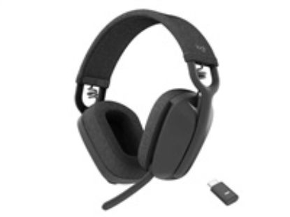 Obrázek Logitech Sluchátka Zone Vibe Wireless UC, šedá