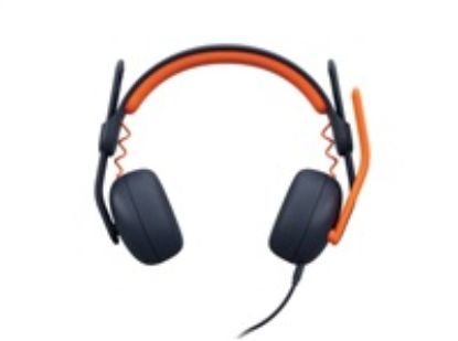 Obrázek Logitech Sluchátka Zone Learn, na uši, 3, 5mm , modrá