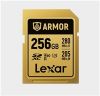 Obrázek Lexar SDXC ARMOR Gold UHS- II U3, Stainless Steel, IP68 R280/ W210 (V60) 256 GB