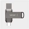 Obrázek Lexar JumpDrive Dual Drive D400 Type- C/ Type- C & Type- A, up to 100MB/ s read (USB 3.1) 32 GB