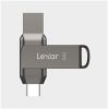Obrázek Lexar JumpDrive Dual Drive D400 Type- C/ Type- C & Type- A, up to 130MB/ s read (USB 3.1) 64 GB