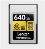 Obrázek Lexar CFexpress 4.0 Pro Gold, VPG400, R1800/ W1650 (Type A) 640 GB