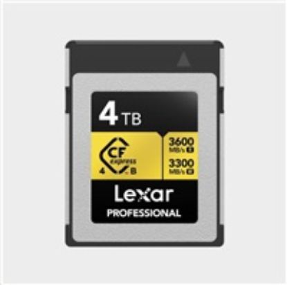 Obrázek Lexar CFexpress 4.0 Pro Gold R3600/ W3300 4 TB