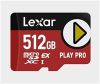 Obrázek Lexar microSD Express I PLAY Pro Express 7.1, R900/ W600 C10 U3 (UHS- I) 512 GB