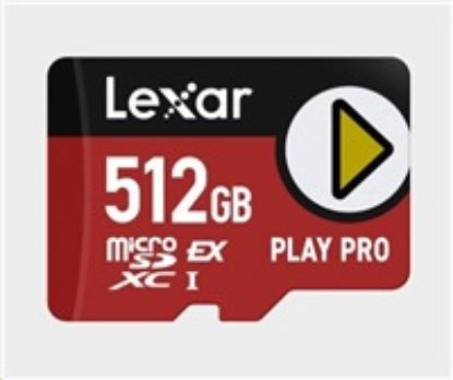 Obrázek Lexar microSD Express I PLAY Pro Express 7.1, R900/ W600 C10 U3 (UHS- I) 512 GB