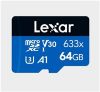 Obrázek Lexar microSDXC 633x UHS- I/ A1/ U3/ 10 R95/ no adap (V30) 64 GB
