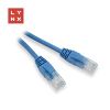 Obrázek LYNX UTP patch kabel Cat5e, PVC, CCA, 1m, modrý (balení obsahuje 10ks)