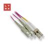 Obrázek LYNX duplexní patch kabel MM, OM4, LC/ SC, 50/ 125µm, 1m