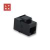 Obrázek LYNX keystone spojka UTP Cat6, 8P8C, černá
