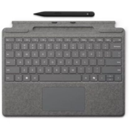 Obrázek MS Surface Pro Keyboard + Pen Storage Con, Pen Storage, CoPilot Button, CZ, Platinum