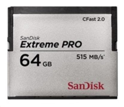 Obrázek SanDisk CFAST 2.0 64 GB Extreme Pro (515 MB/ s)