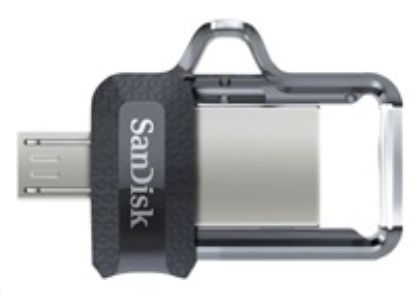 Obrázek SanDisk Flash Disk 64 GB Ultra, Dual USB Drive m3.0, OTG