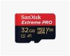 Obrázek SanDisk Micro SDXC karta 32 GB Extreme PRO (100MB/ s, Class 10 UHS- I V30) + adaptér