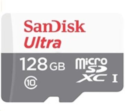 Obrázek Sandisk MicroSDXC karta 128 GB Ultra (100MB/ s, Class 10 UHS- I, Android)
