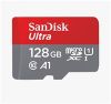 Obrázek SanDisk MicroSDXC karta 128 GB Ultra (100MB/ s, Class 10, Android) + adaptér