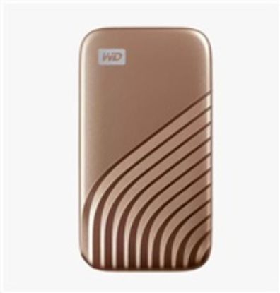 Obrázek SanDisk WD My Passport SSD externí 2 TB , USB- C 3.2 , 1050/ 1000MB/ s R/ W PC & Mac , GOLD