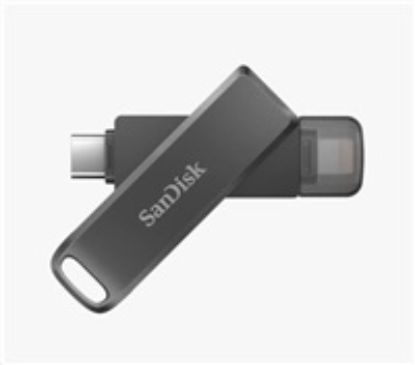 Obrázek SanDisk Flash Disk 256 GB iXpand Luxe, USB- C + Lightning