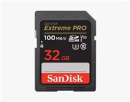Obrázek SanDisk SDHC karta 32 GB Extreme PRO (100 MB/ s Class 10, UHS- I U3 V30)