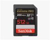 Obrázek SanDisk SDXC karta 512 GB Extreme PRO (200 MB/ s Class 10, UHS- I U3 V30)