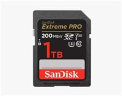 Obrázek SanDisk SDXC karta 1 TB Extreme PRO (200 MB/ s Class 10, UHS- I U3 V30)
