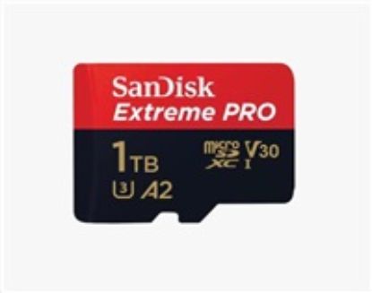 Obrázek SanDisk micro SDXC karta 1 TB Extreme PRO (200 MB/ s Class 10, UHS- I U3 V30) + adaptér