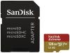 Obrázek SanDisk micro SDXC karta 128 GB Extreme Action Cams and Drones (190 MB/ s Class 10, UHS- I U3 V30) + adaptér