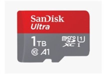 Obrázek SanDisk Micro SDXC karta 1 TB Ultra (150 MB/ s, A1 Class 10 UHS- I) + adaptér