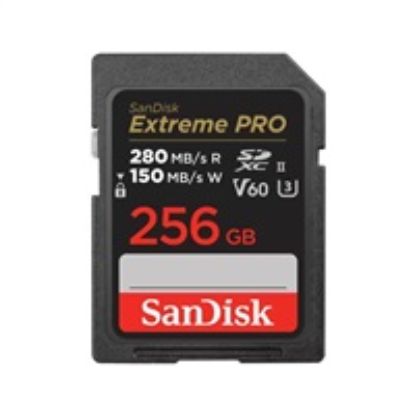 Obrázek SanDisk SDXC karta 256 GB Extreme PRO (280 MB/ s Class 10, UHS- II V60)