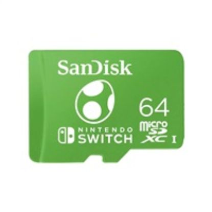 Obrázek SanDisk MicroSDXC karta 64 GB pro Nintendo Switch (R: 100/ W: 90 MB/ s, UHS- I)