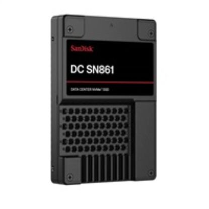 Obrázek SanDisk Enterprise SSD 3.84 TB DC SN861, PCIe Gen5, (R: 13700, W: 7200MB/ s), RI- 1DW/ D BICS6 ISE