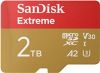 Obrázek SanDisk micro SDXC karta 2 TB Extreme (240 MB/ s A2 UHS- I U3 V30) + adaptér