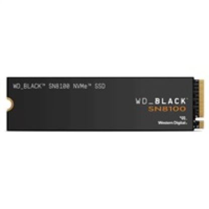 Obrázek WD BLACK SSD NVMe 1 TB PCIe SN8100 Powered by SanDisk, Gen5, (R: 14900, W: 11000MB/ s)