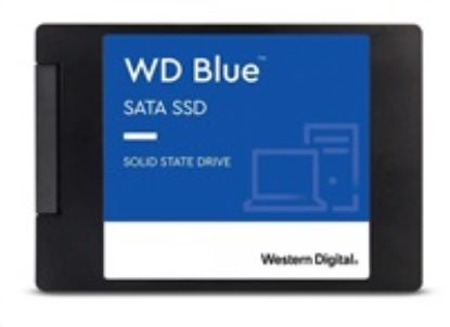 Obrázek WD BLUE SSD 3D NAND WDS100T3B0A 1 TB SA510 Powered by SanDisk, SATA/ 600, (R: 560, W: 520MB/ s), 2.5"